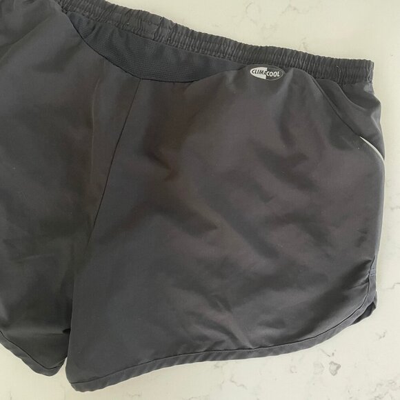 Adidas Supernova Clima365 Poly Running Track Shorts w Liner Black & Silver Sz M - Picture 6 of 11